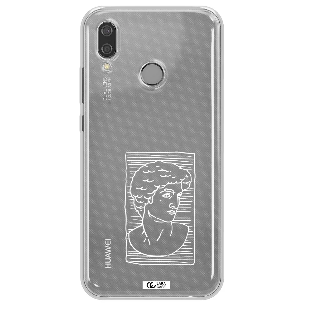 David Huawei P20 Lite Clear TPU Case