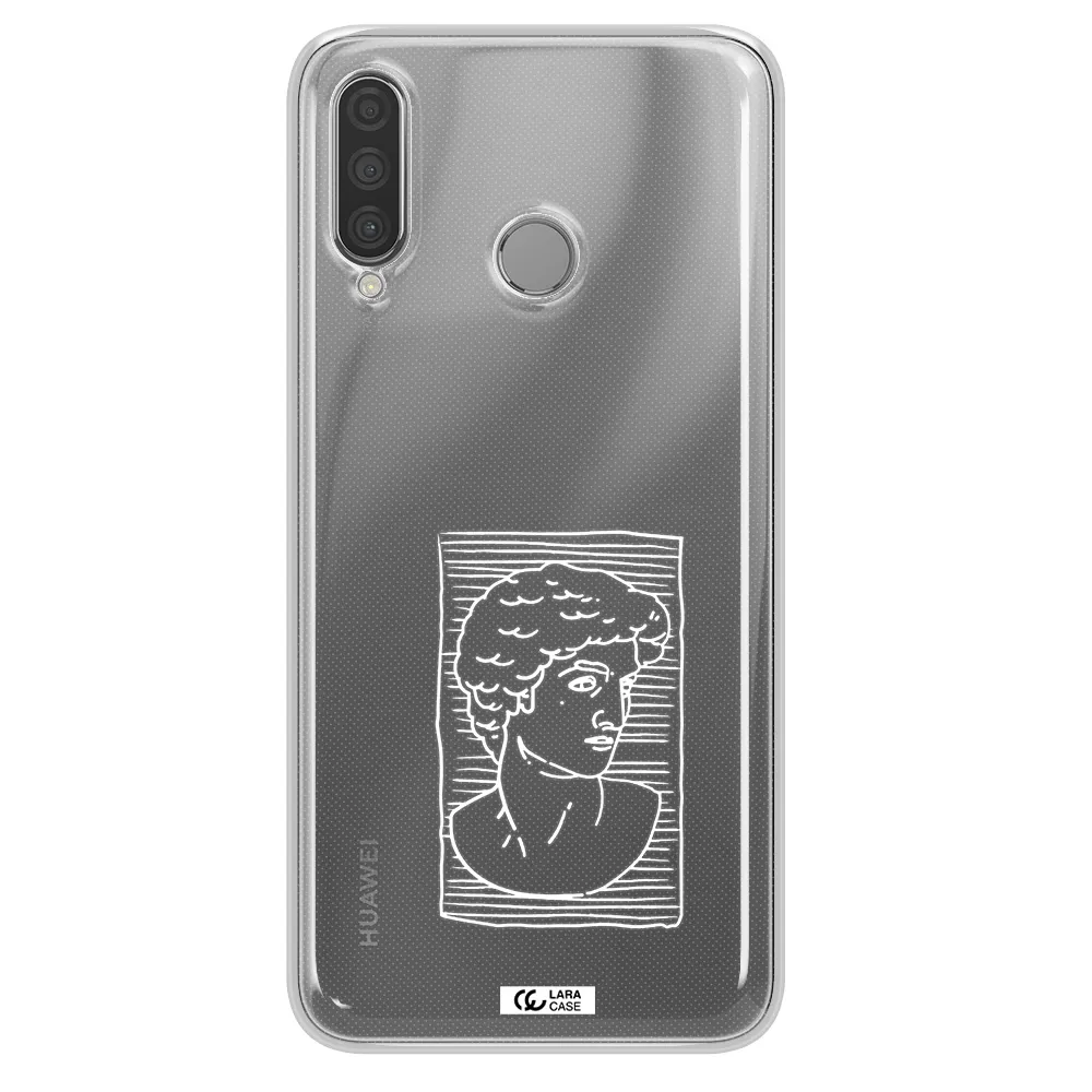 David Huawei P30 Lite Clear TPU Case
