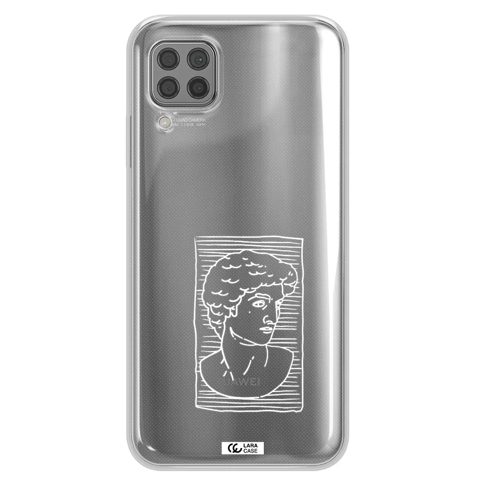 David Huawei P40 Lite Clear TPU Case