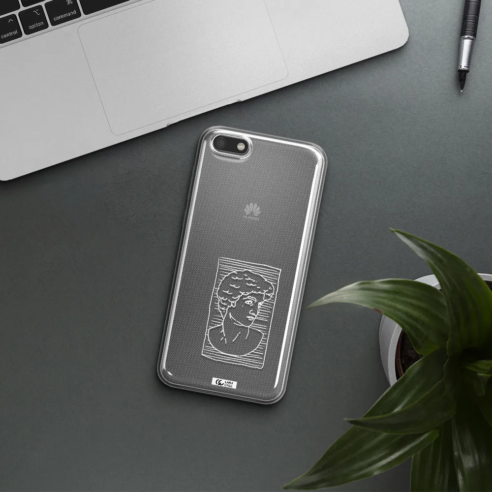 David Huawei Y5 2018 Clear TPU Case