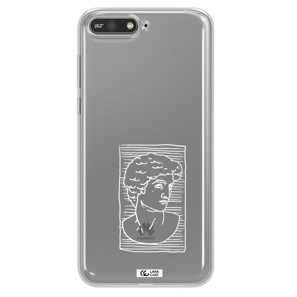 David Huawei Y6 2018 Clear TPU Case