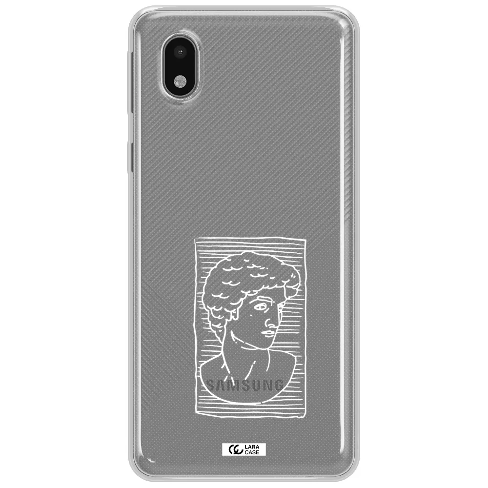 David Samsung A01 Core Clear Tpu Case