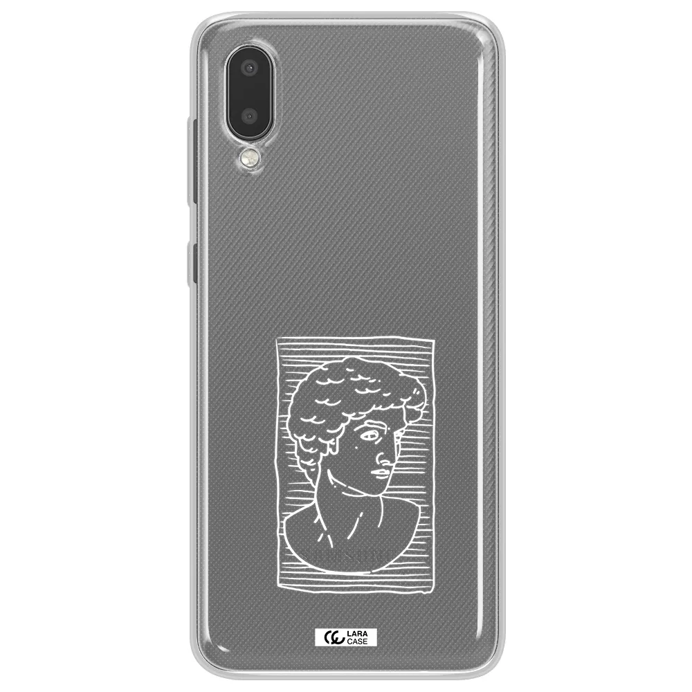 David Samsung A02 Clear TPU Case