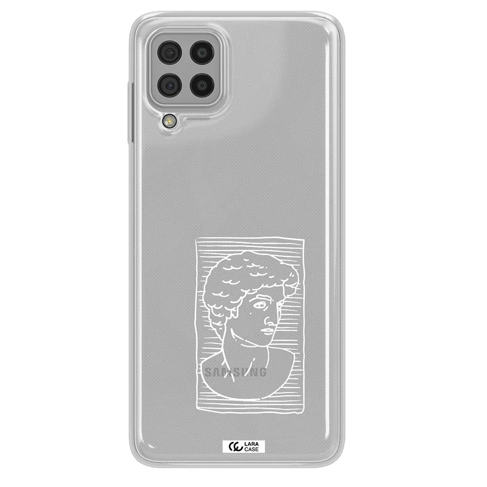 David Samsung A22 4g Clear TPU Case