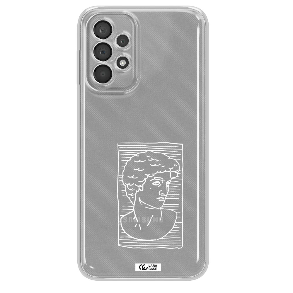 David Samsung A23 5G Clear Tpu Case