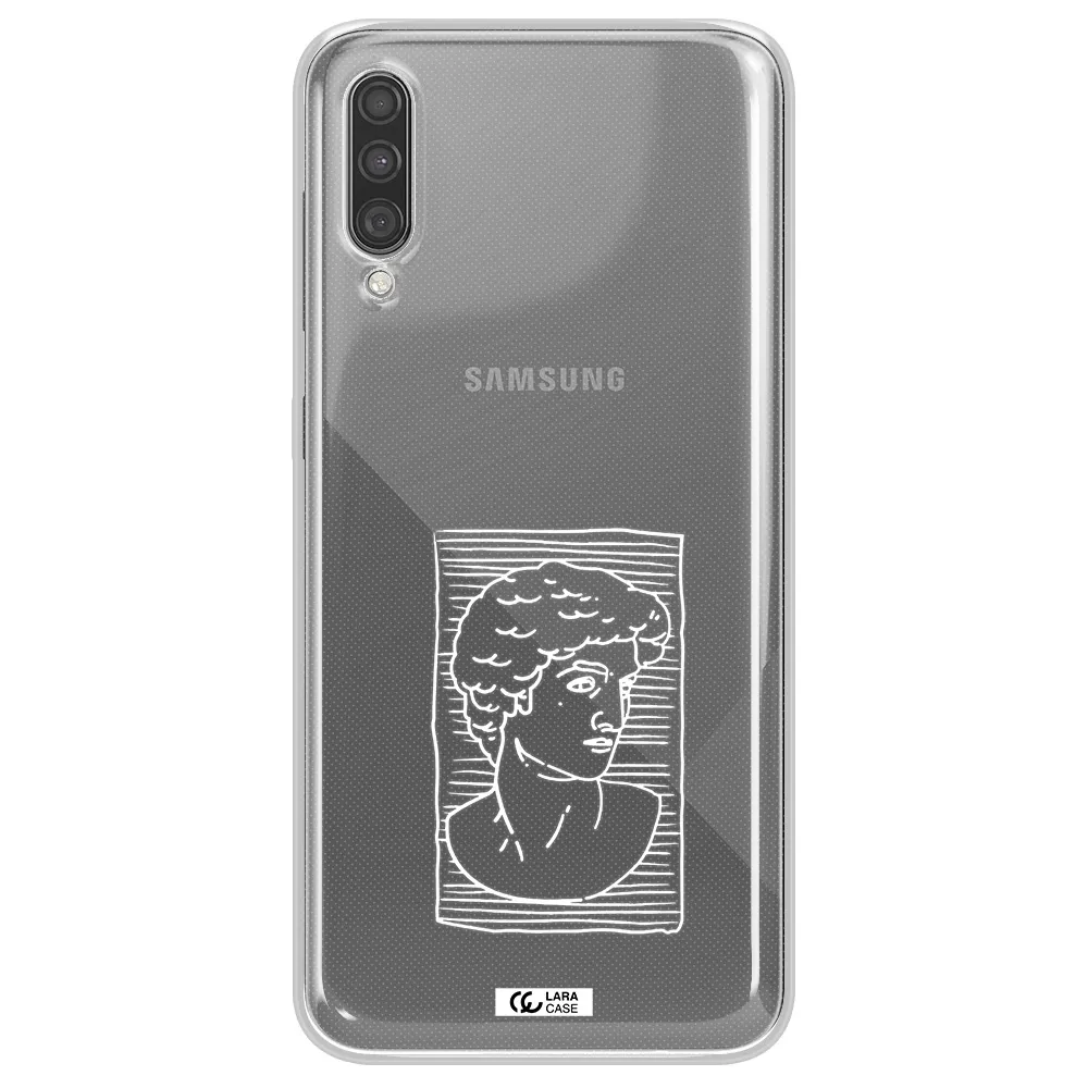David Samsung A30S Clear TPU Case
