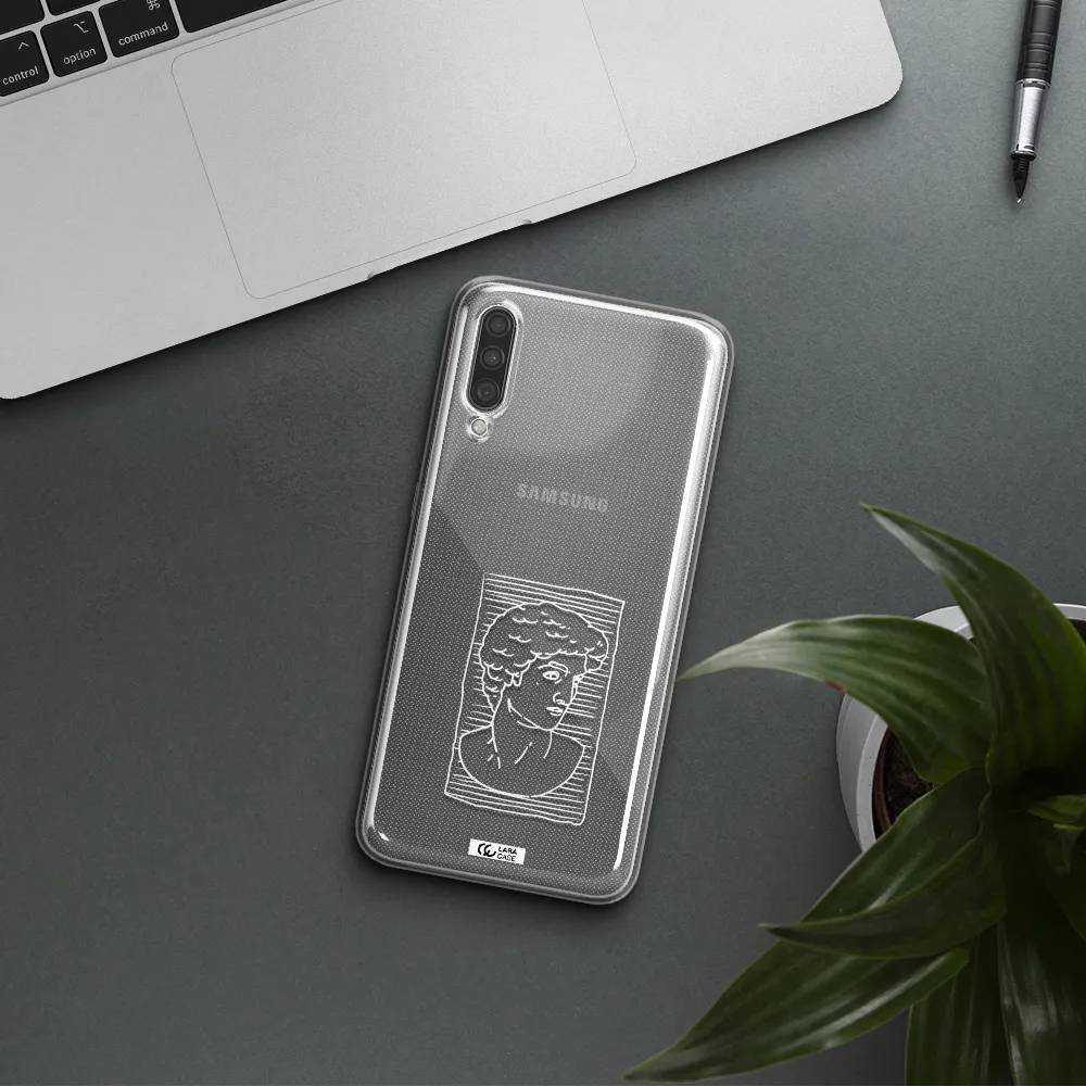 David Samsung A30S Clear TPU Case