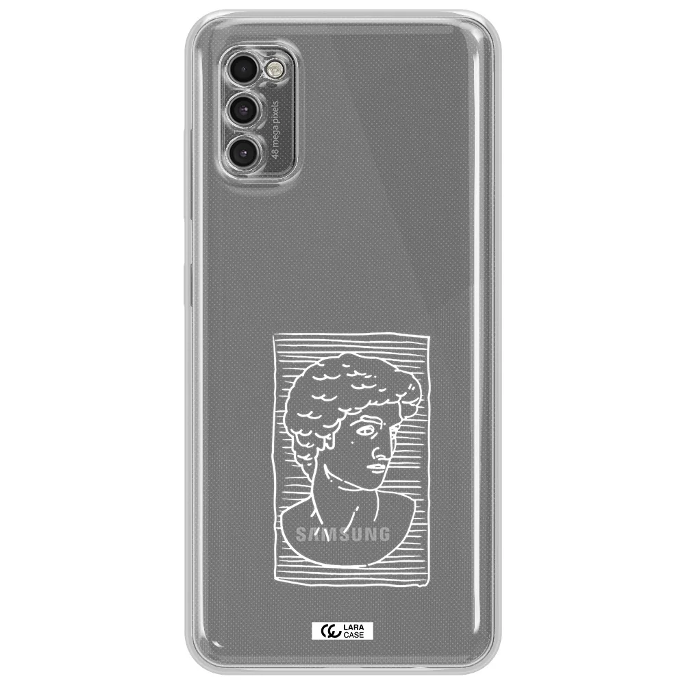 David Samsung A41 Clear Tpu Case