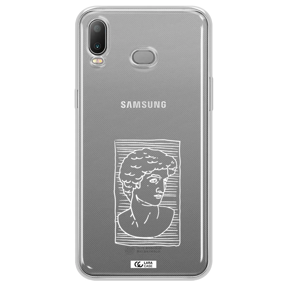 David Samsung A6S Clear TPU Case