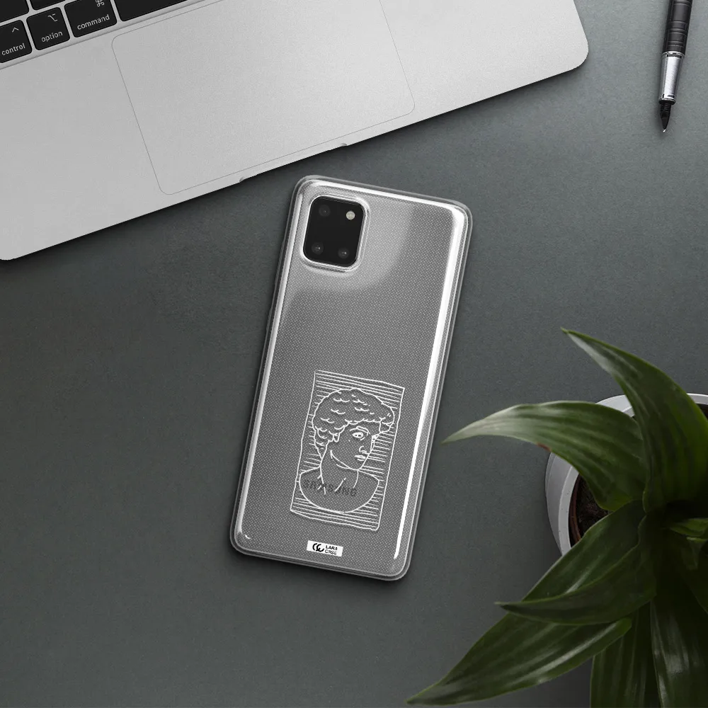 David Samsung A81 Clear TPU Case