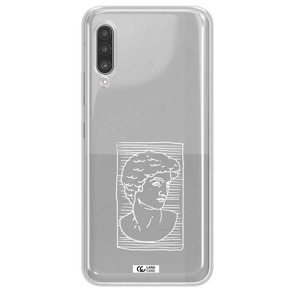 David Samsung A90 Clear TPU Case