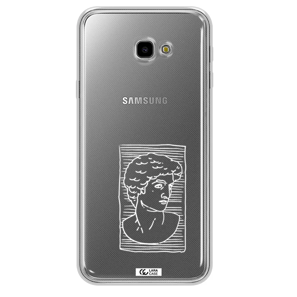 David Samsung J4 Plus Clear TPU Case