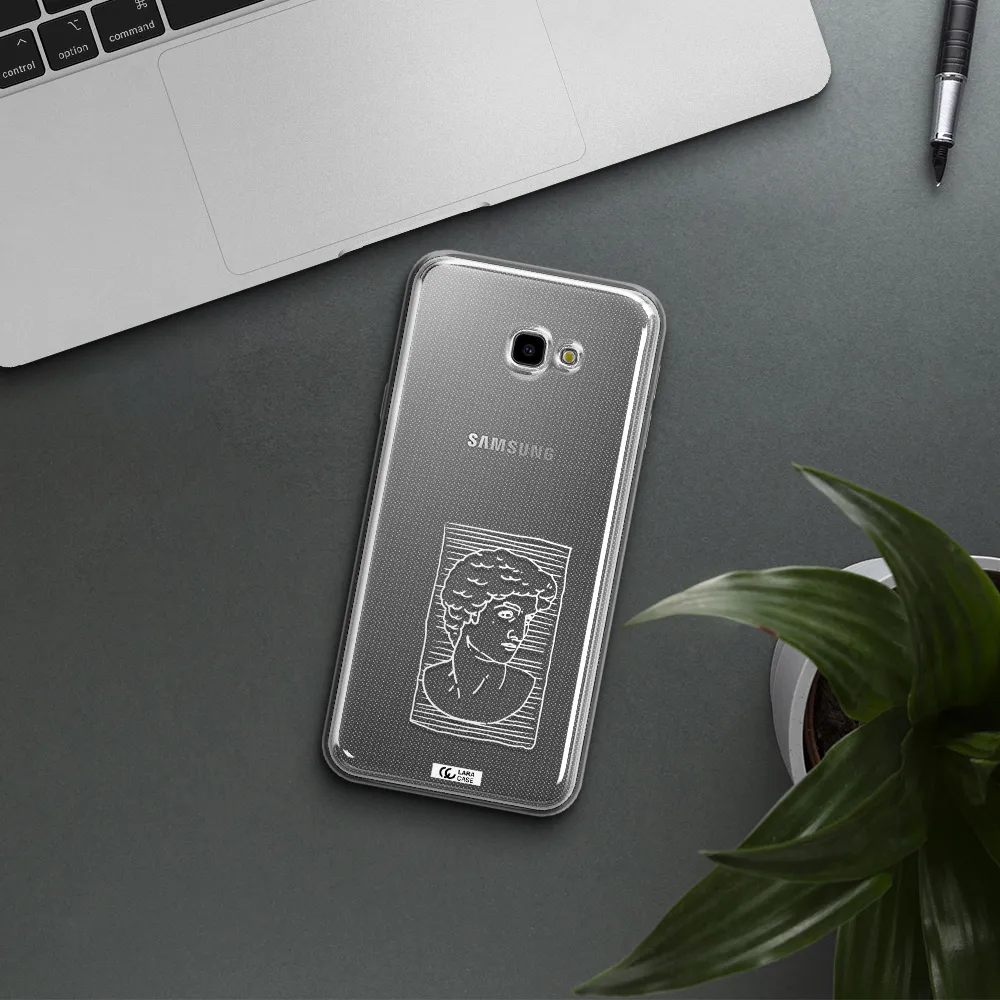 David Samsung J4 Plus Clear TPU Case