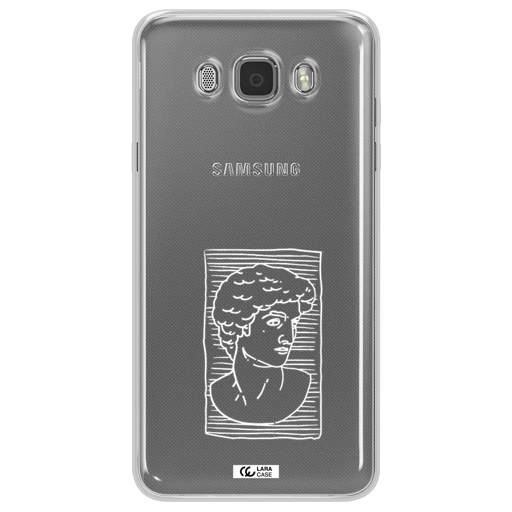 David Samsung J7 2016 Clear TPU Case