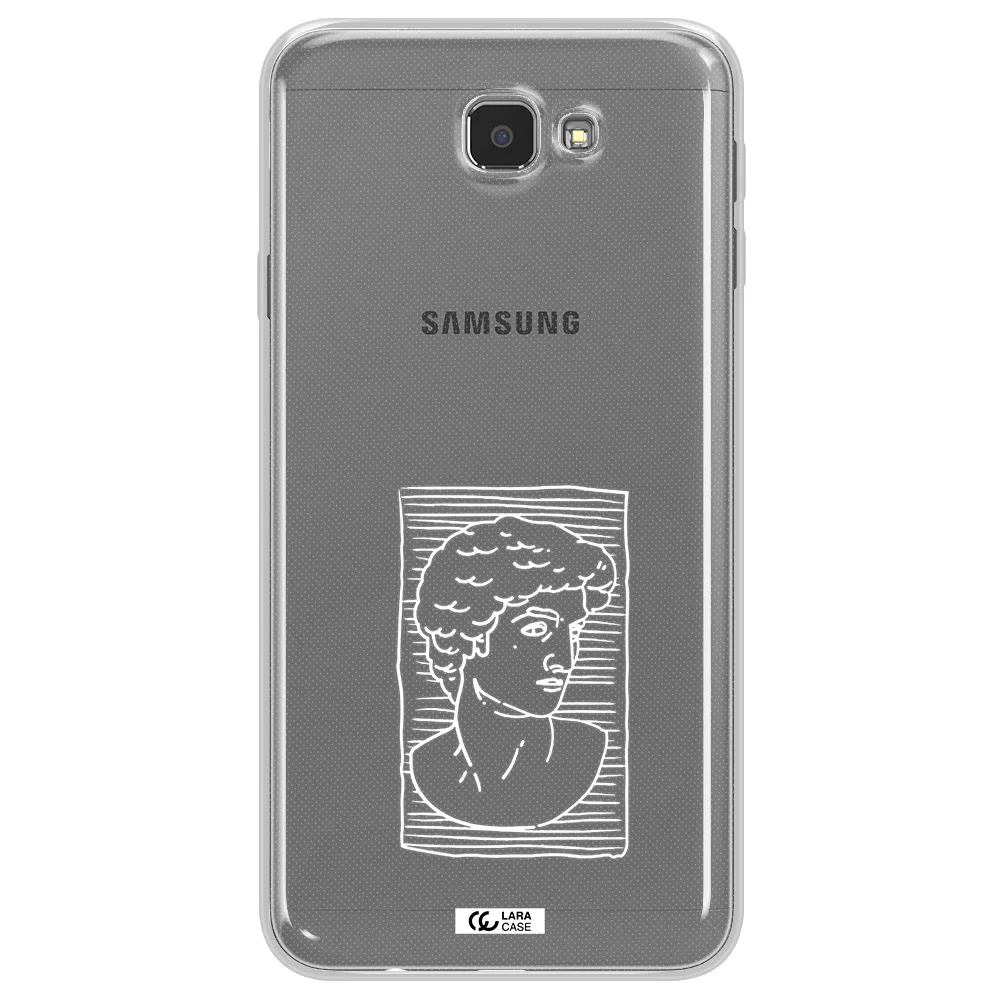David Samsung J7 Prim Clear TPU Case