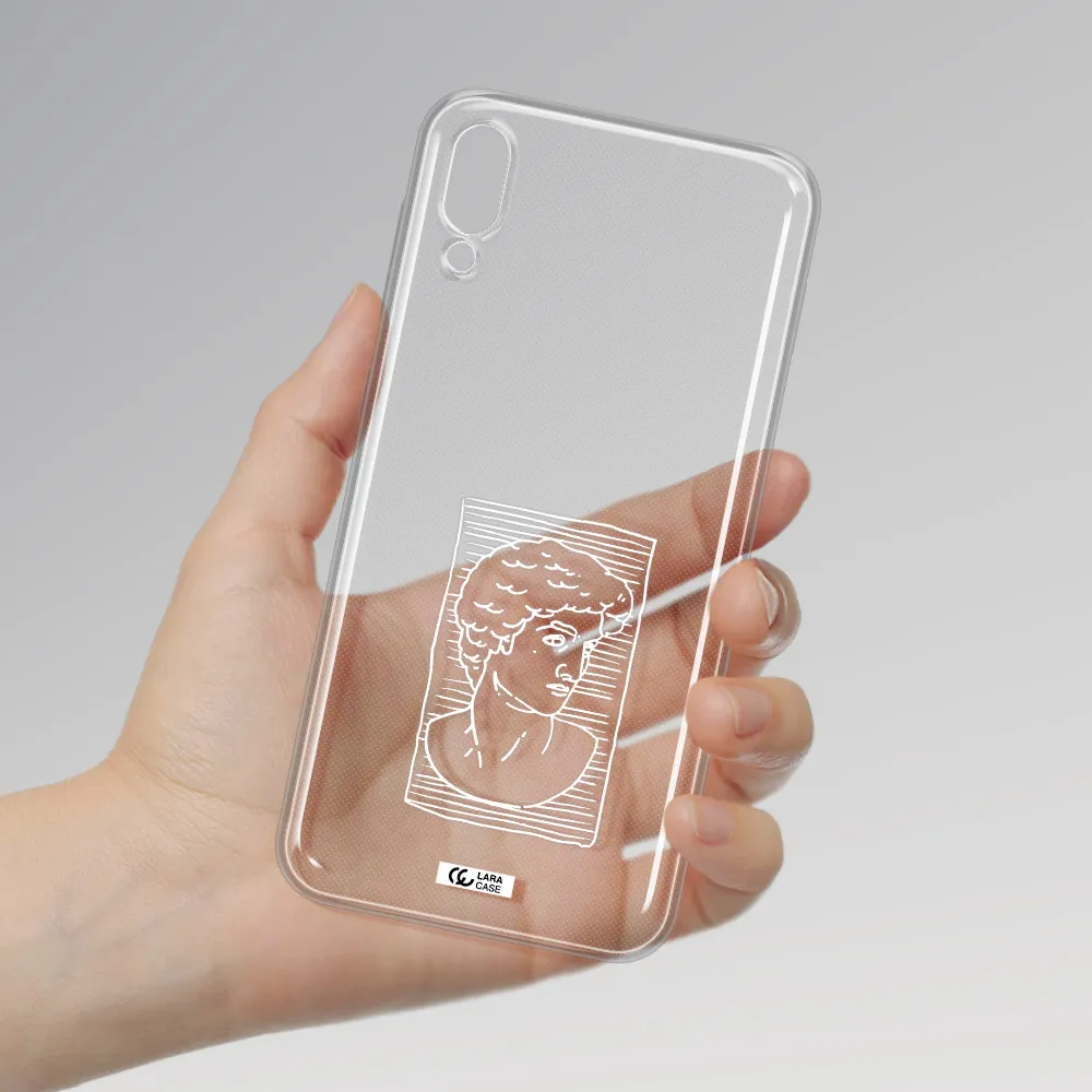 David Samsung M10 Clear TPU Case