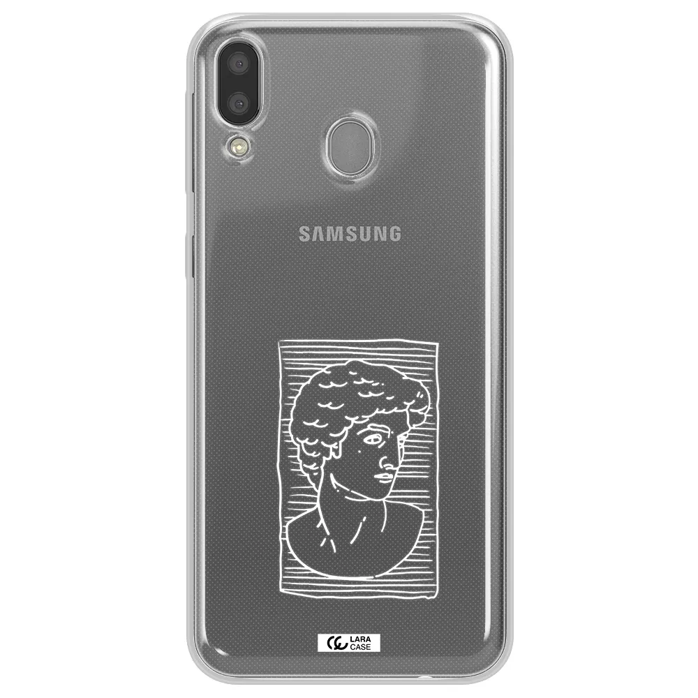 David Samsung M20 Clear TPU Case