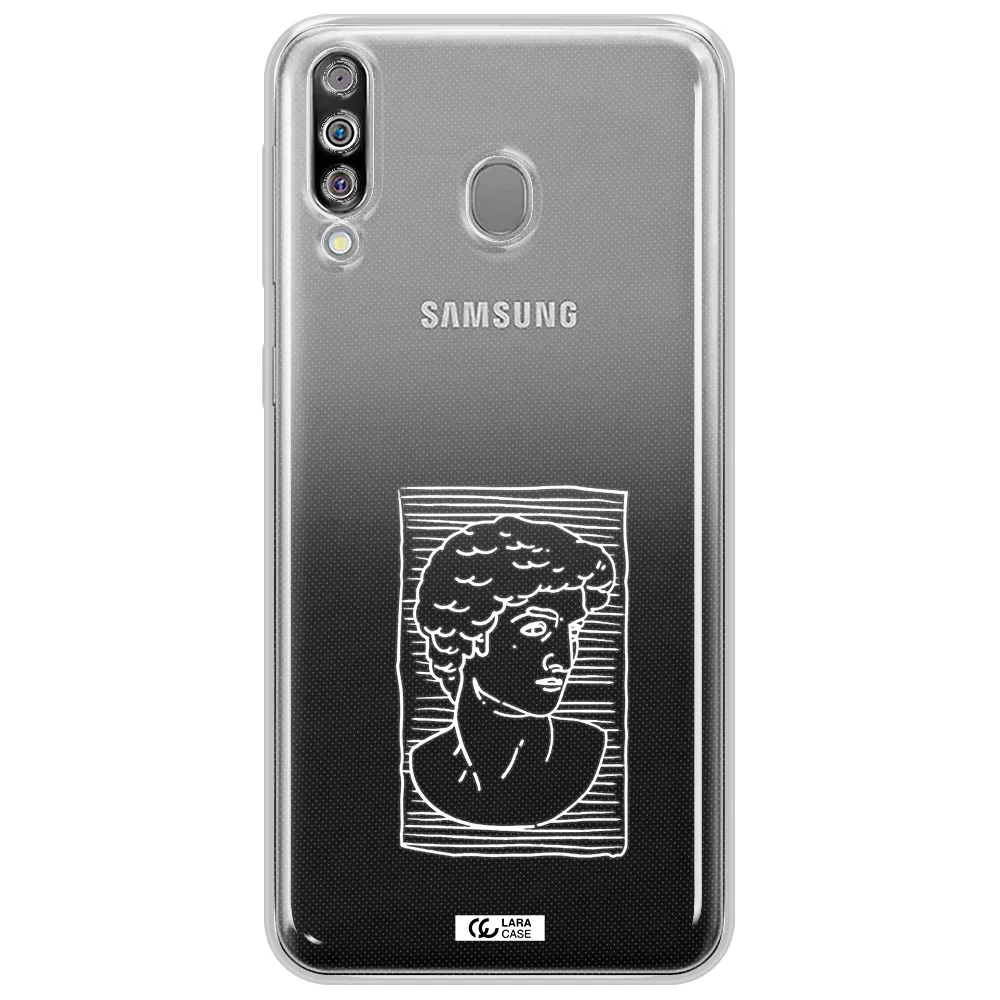 David Samsung M30 Clear TPU Case