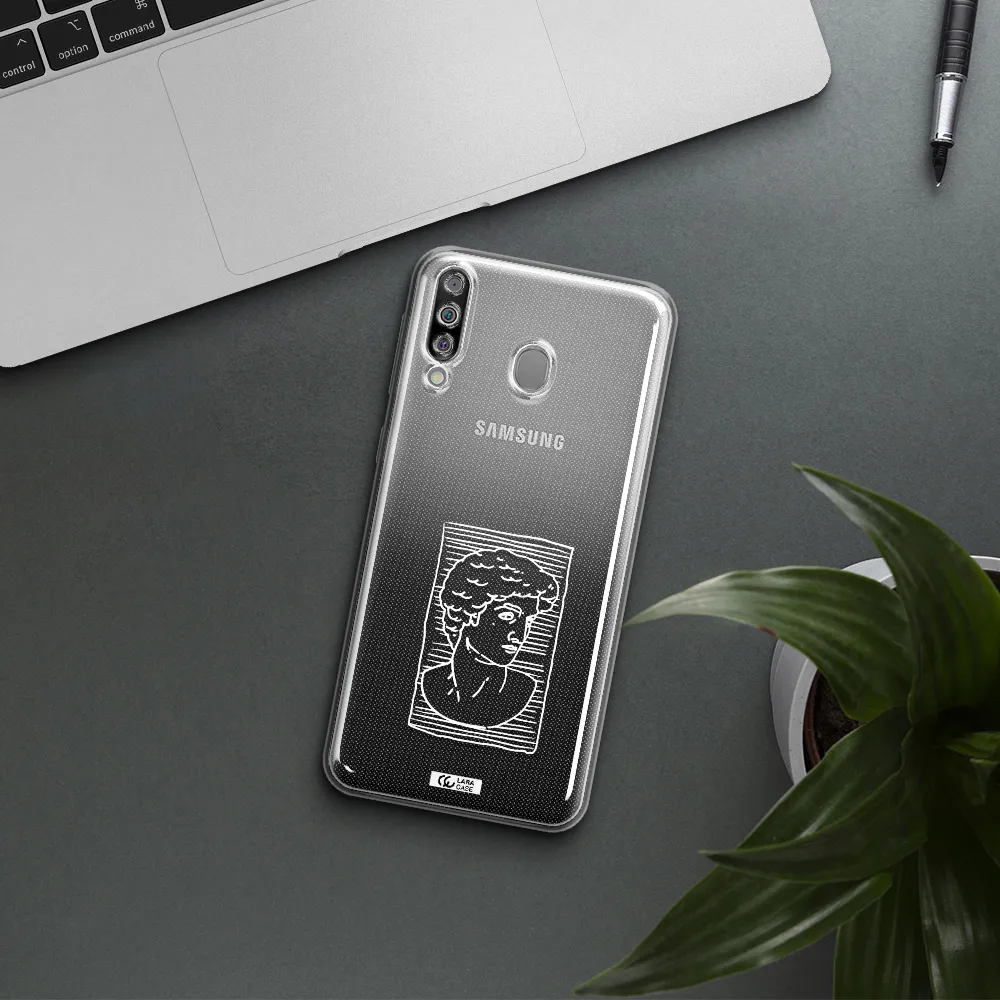 David Samsung M30 Clear TPU Case