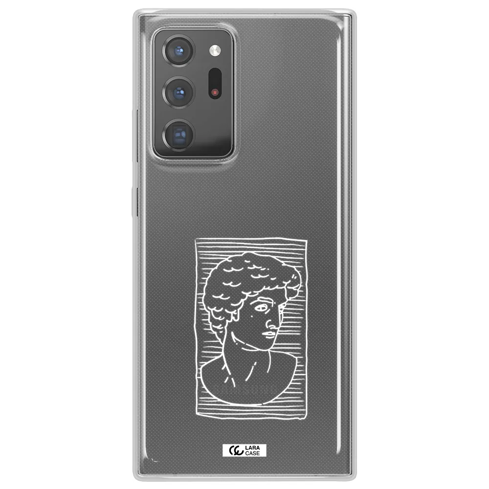 David Samsung Note 20 Ultra Clear TPU Case