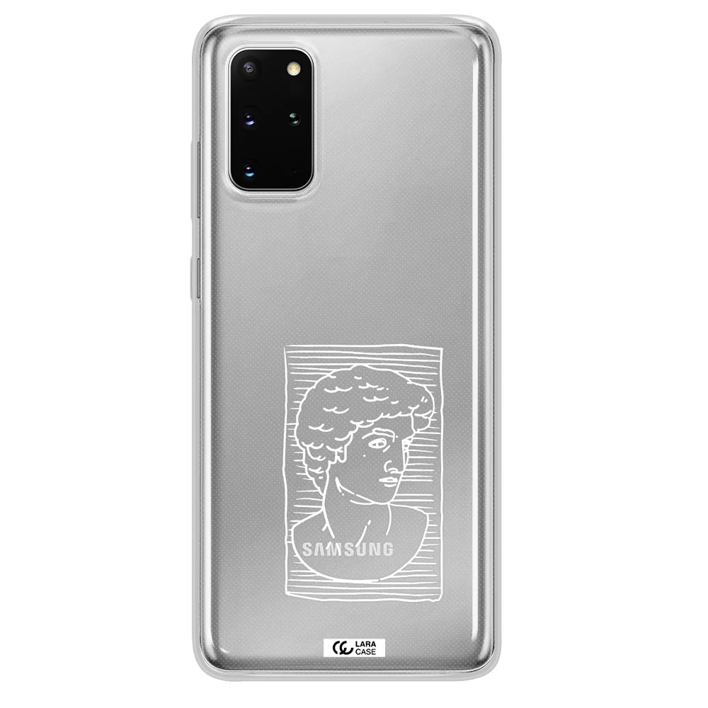 David Samsung S 20 Plus Clear TPU Case