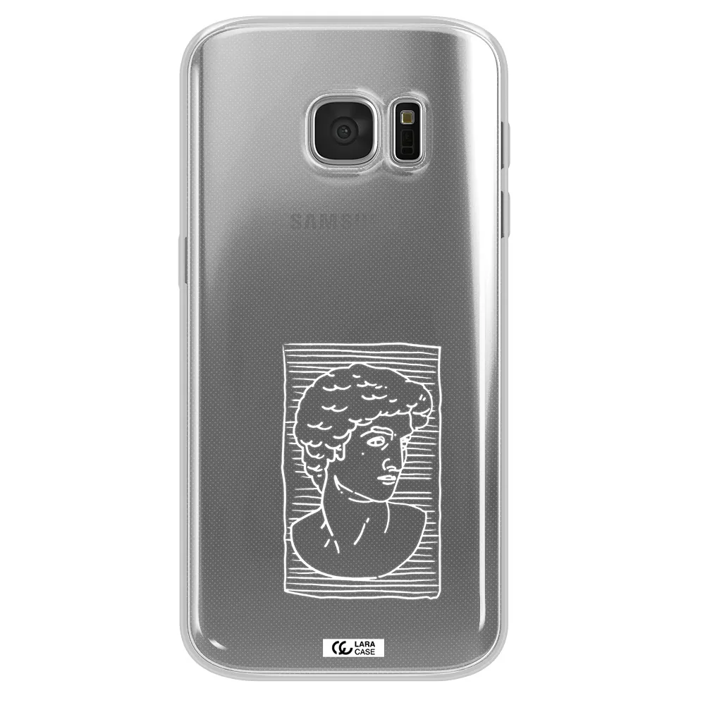 David Samsung S 7 Clear TPU Case