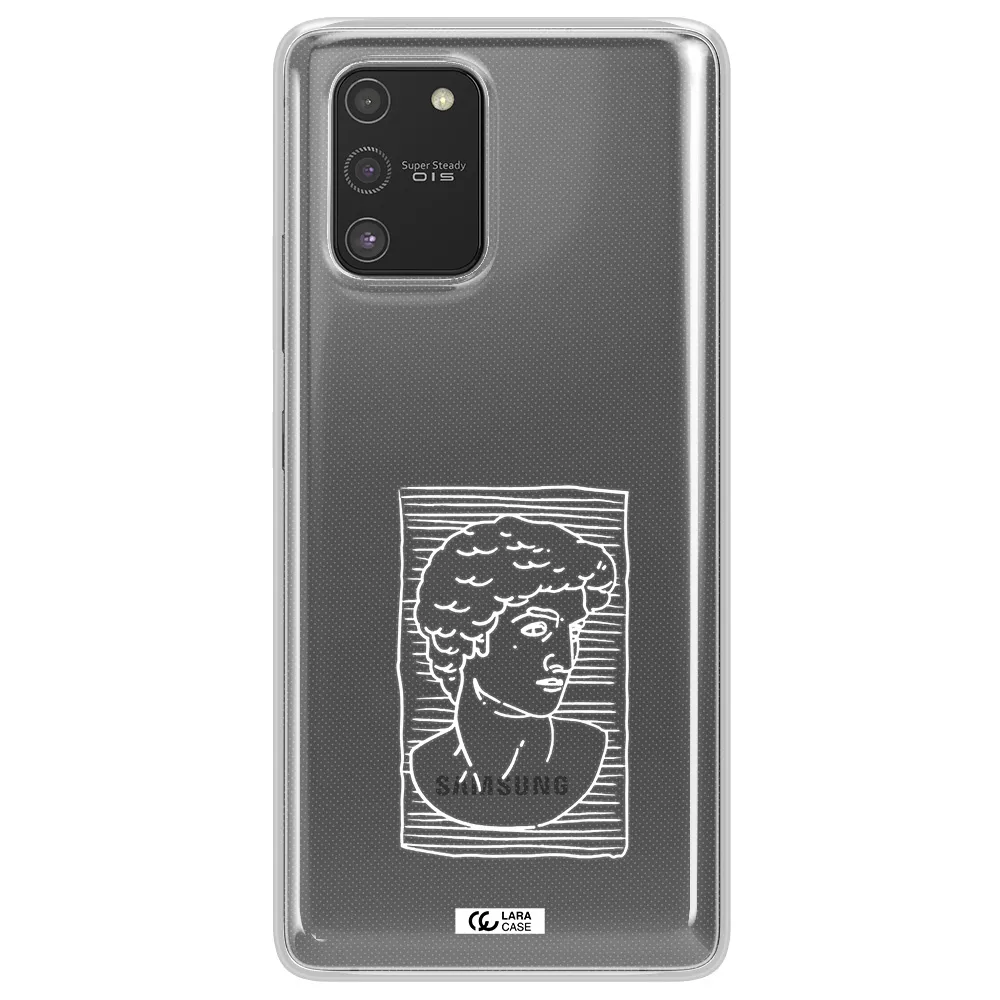David Samsung S10 Lite Clear TPU Case
