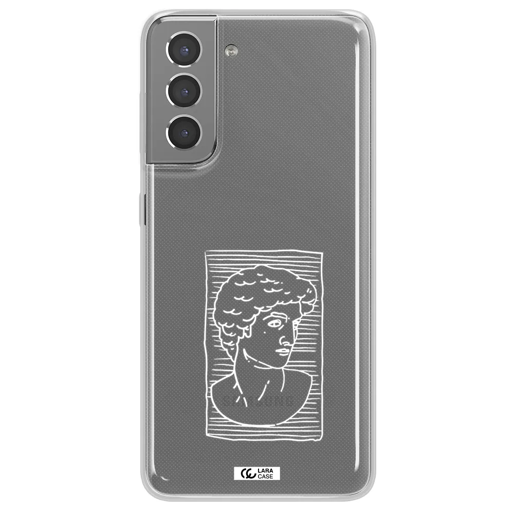 David Samsung S21 Clear TPU Case