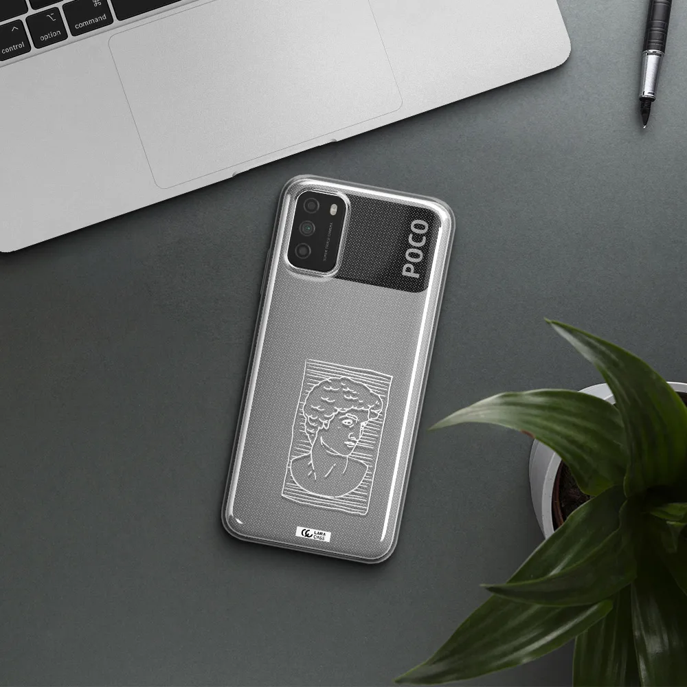 David Xiaomi Poco M3 Clear TPU Case