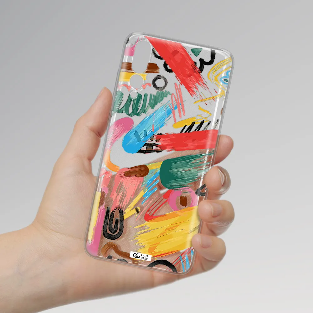 Oil Paint Abstract Huawei P20 Pro Clear TPU Case