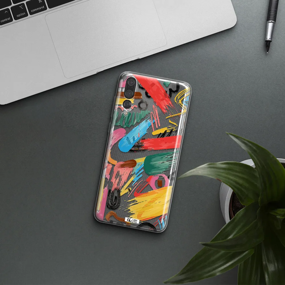 Oil Paint Abstract Huawei P20 Pro Clear TPU Case
