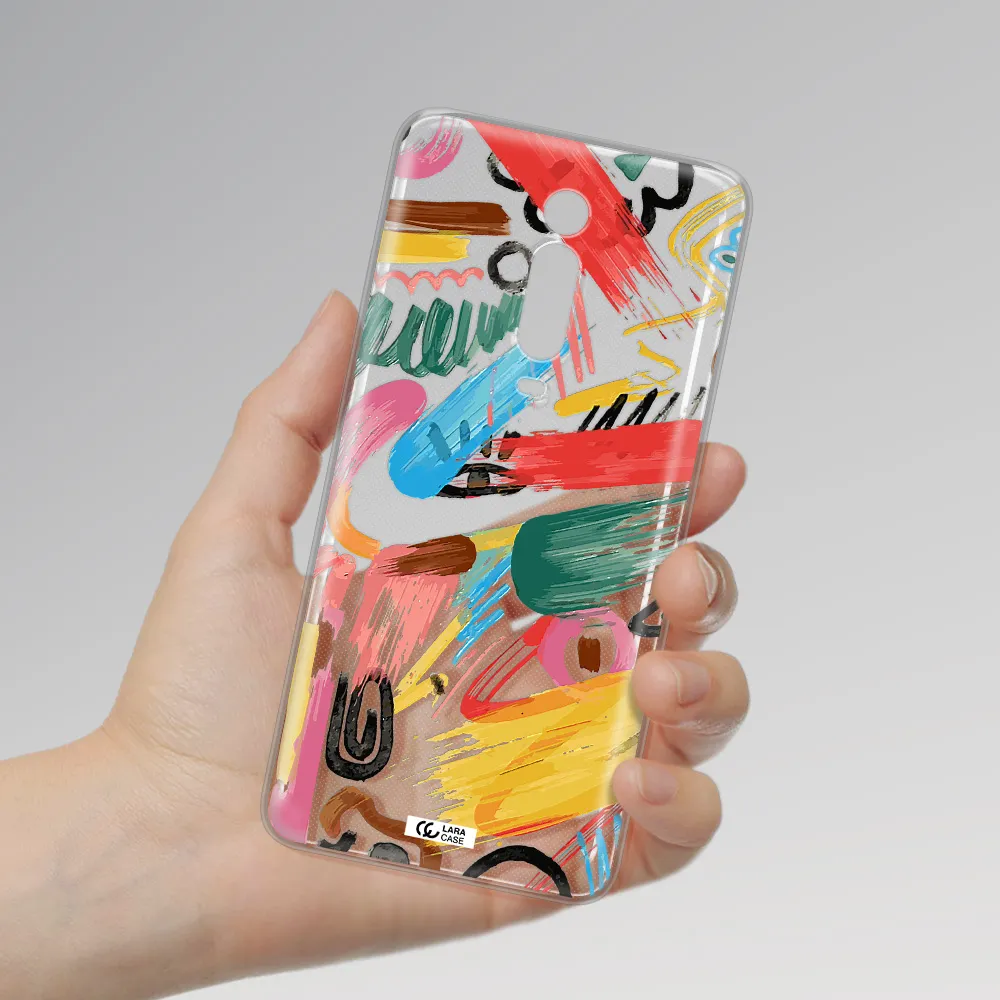 Oil Paint Abstract Xiaomi Mi 9T Clear TPU Case