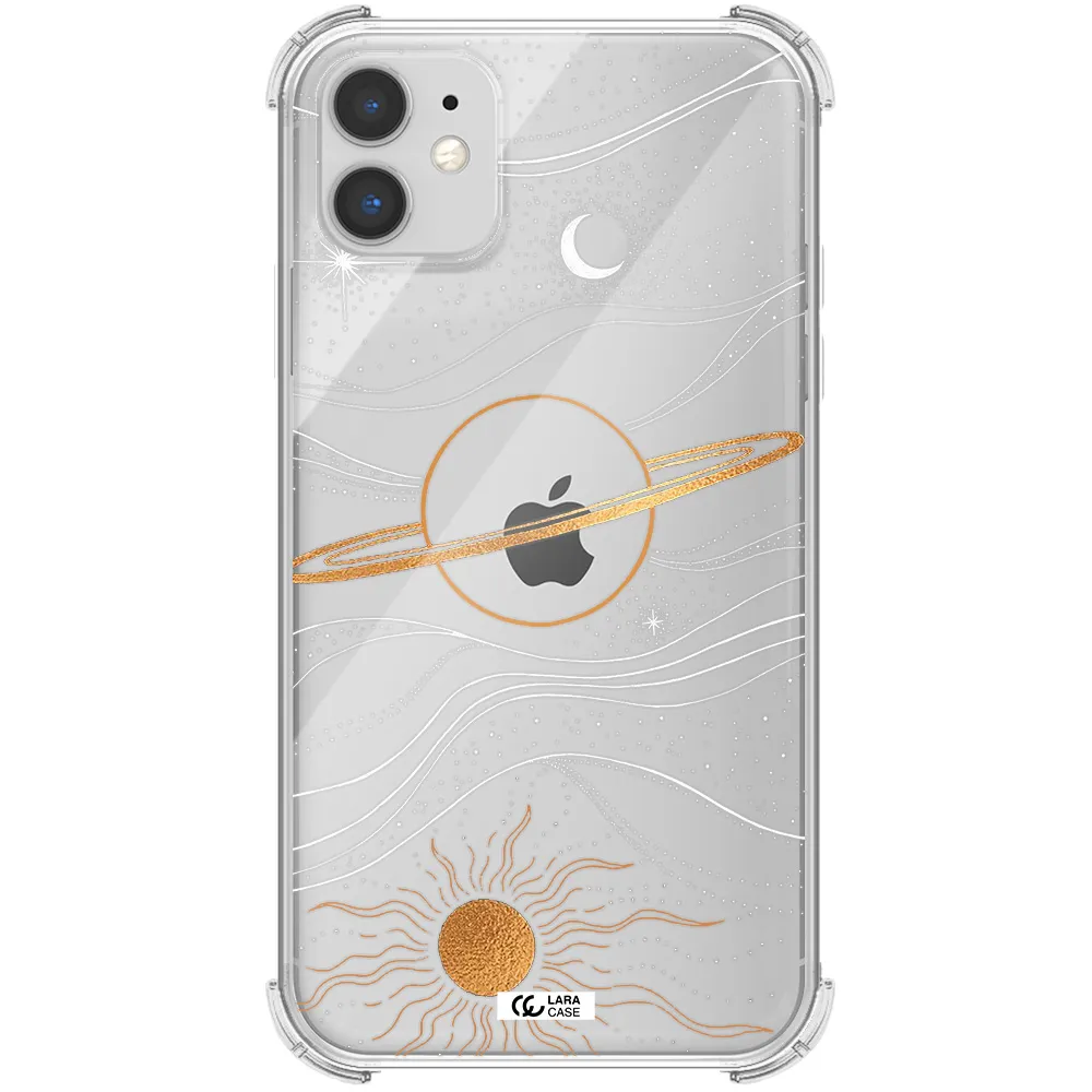 Saturn Apple iPhone 11 Clear PC Case