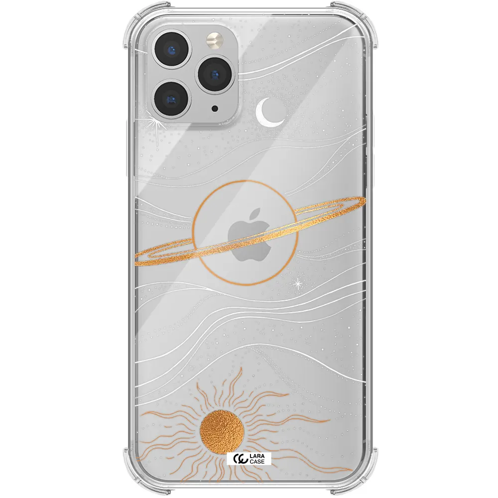 Saturn Apple iPhone 11 pro Clear PC Case