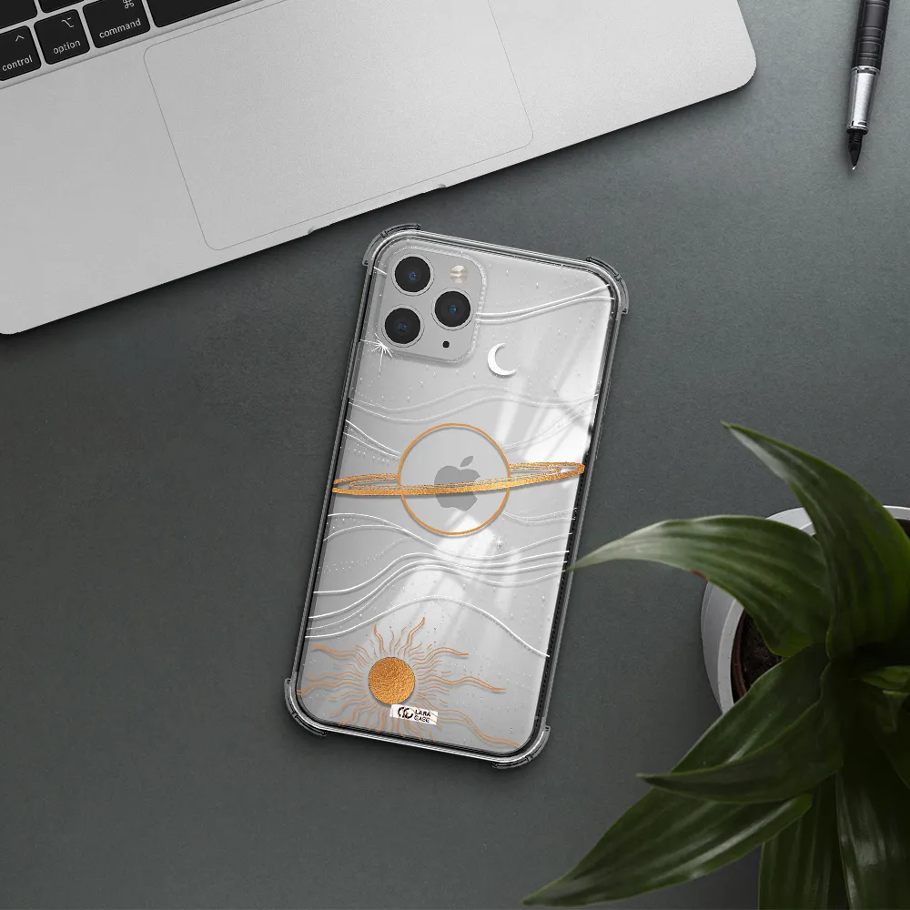 Saturn Apple iPhone 11 pro Clear PC Case