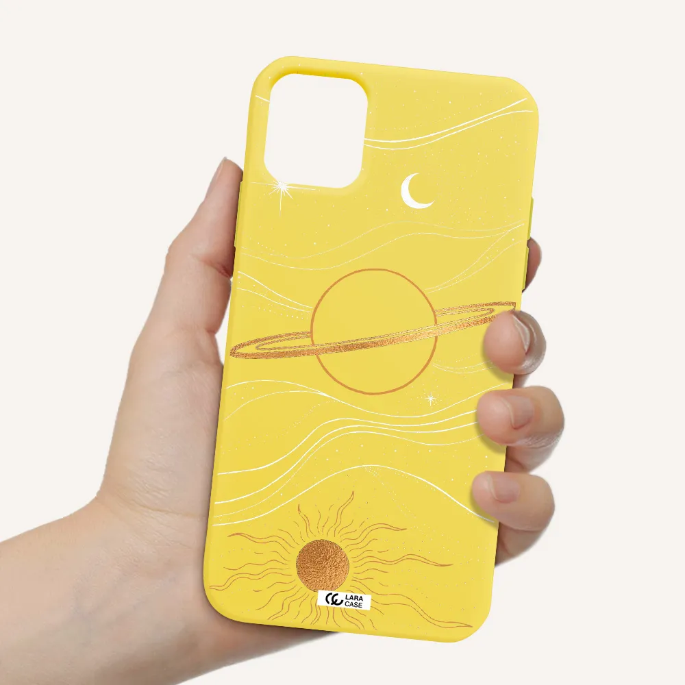 Saturn Apple iPhone 11 Silicone canary yellow Case