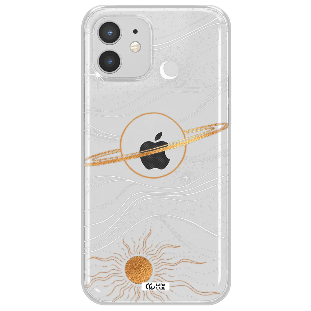 Saturn Apple iPhone 12 Clear TPU Case