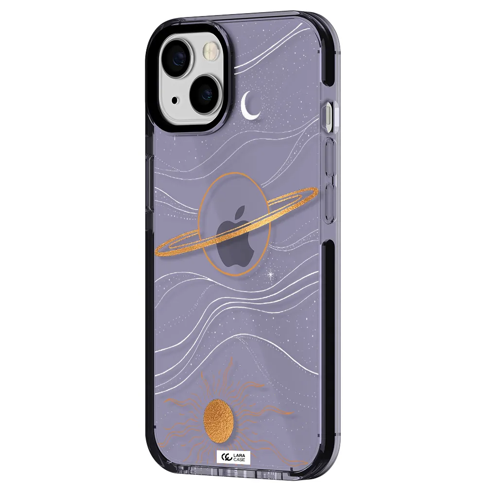 Saturn Apple iPhone 13 impact Lilac Case