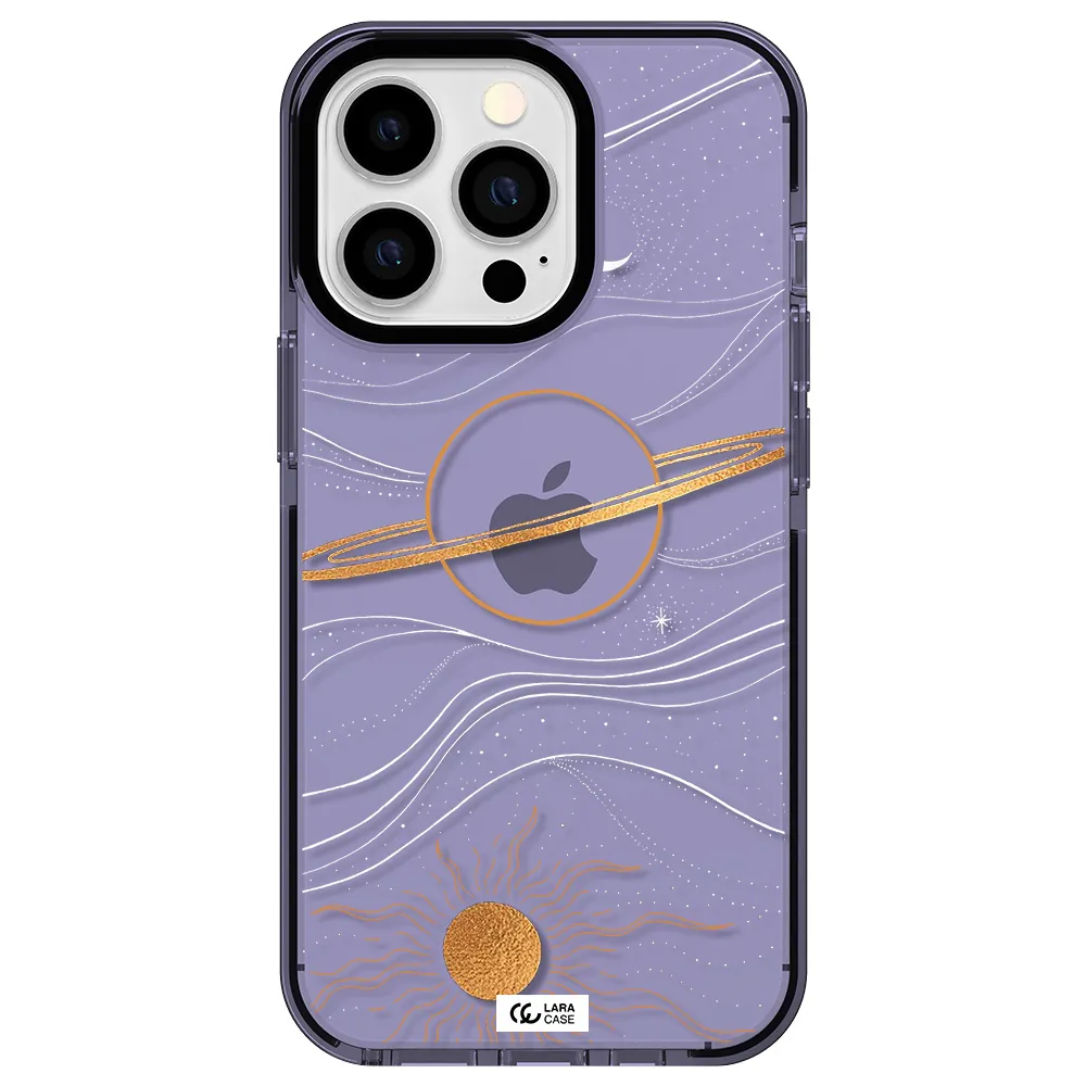 Saturn Apple iPhone 13 Pro impact Lilac Case