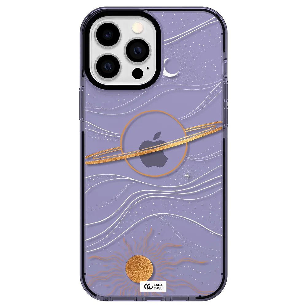Saturn Apple iPhone 13 Pro Max impact Lilac Case
