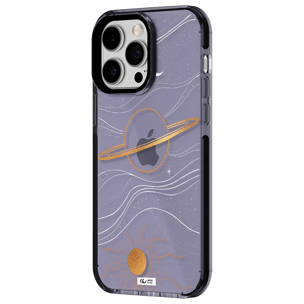 Saturn Apple iPhone 15 Pro impact Lilac Case