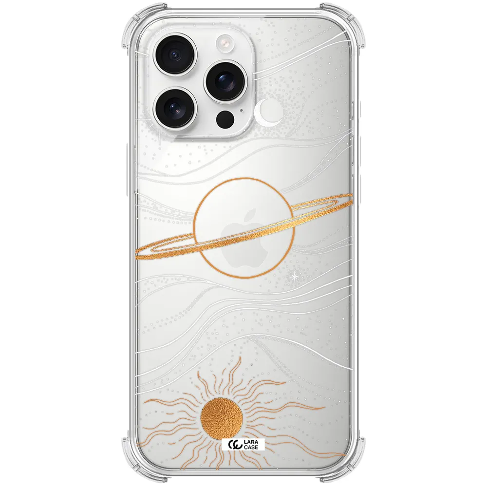 Saturn Apple Iphone 16 Pro Max Clear Pc Case