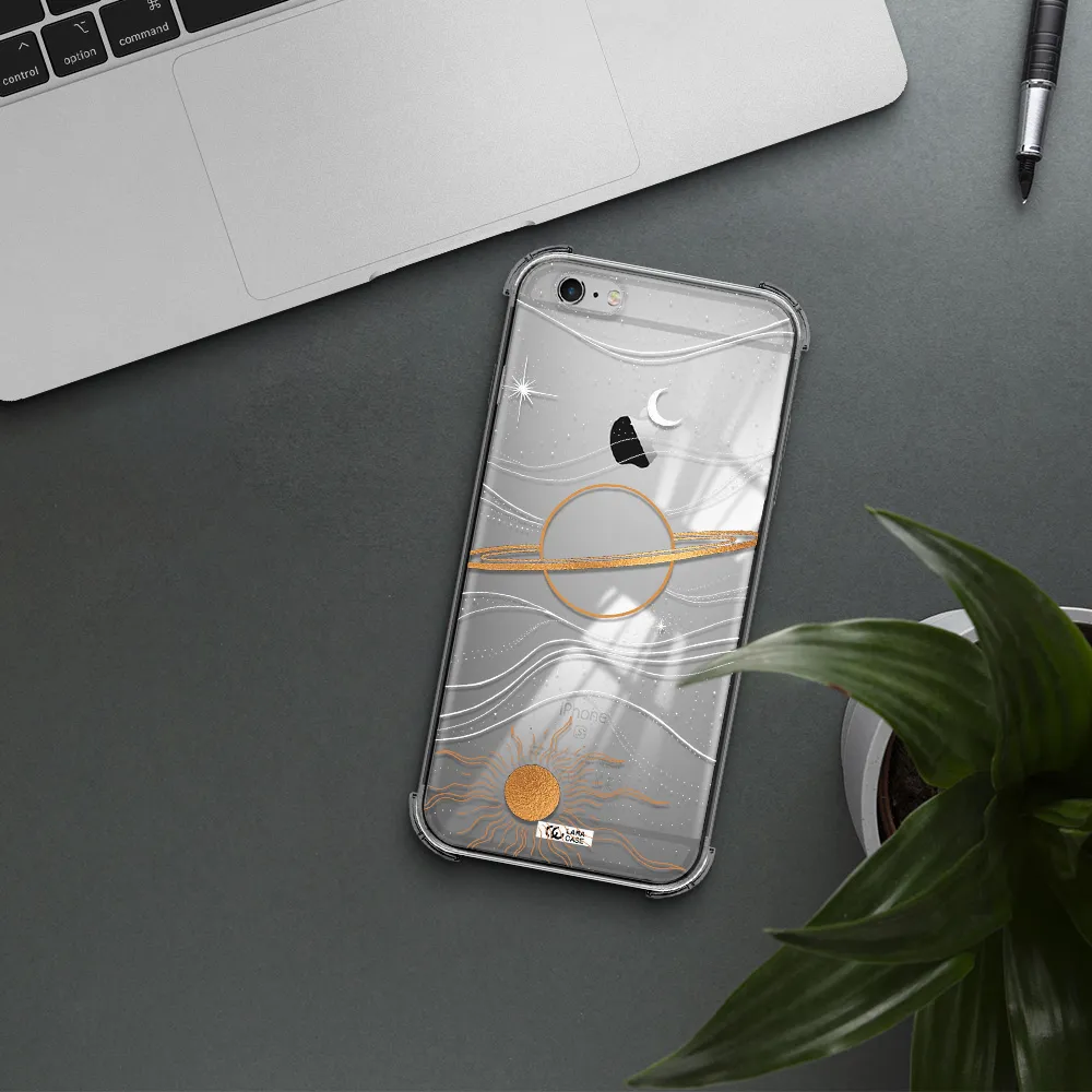 Saturn Apple iPhone 6 plus Clear PC Case