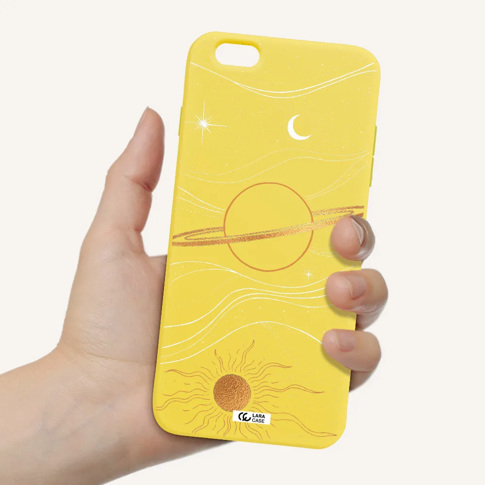 Saturn Apple iPhone 6S Silicone canary yellow Case