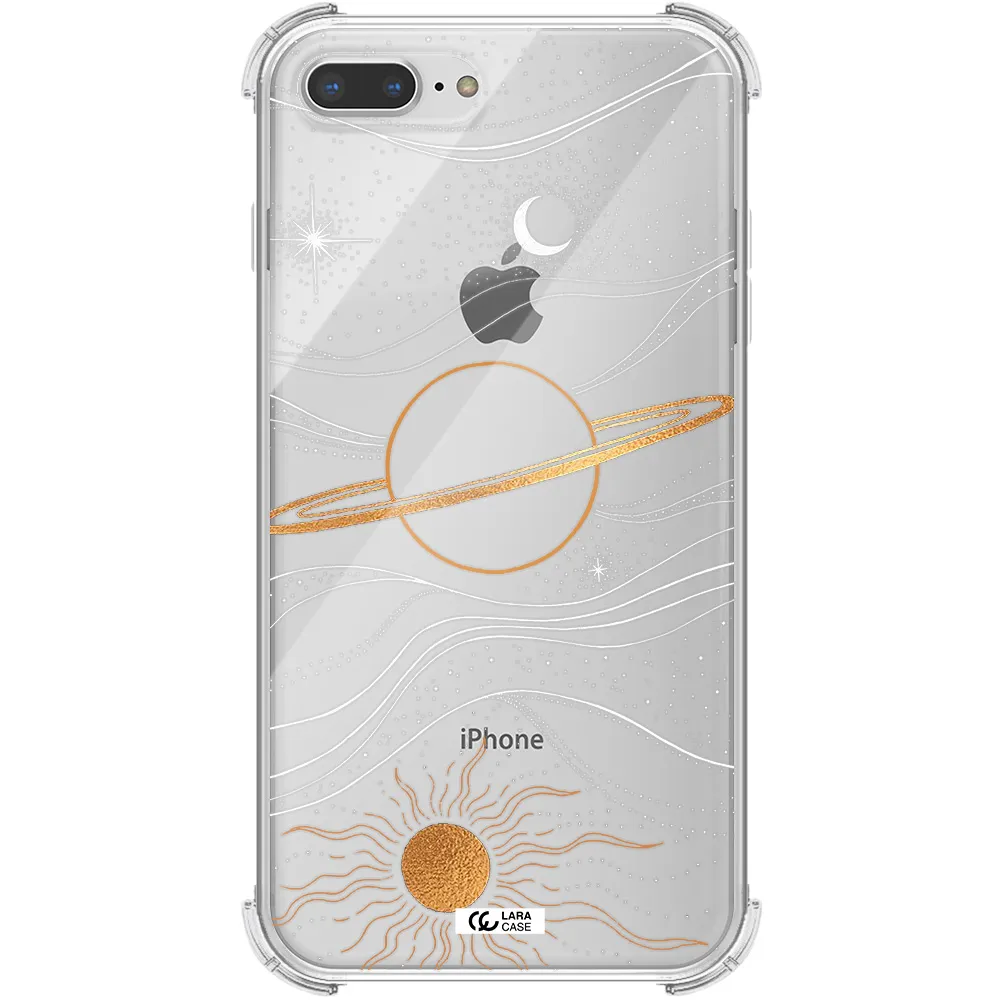 Saturn Apple iPhone 7 plus Clear PC Case