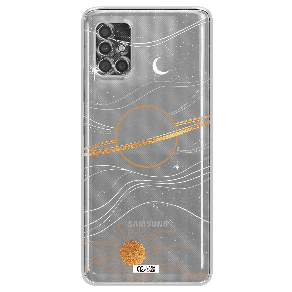 Saturn Samsung A40S Clear Tpu Case
