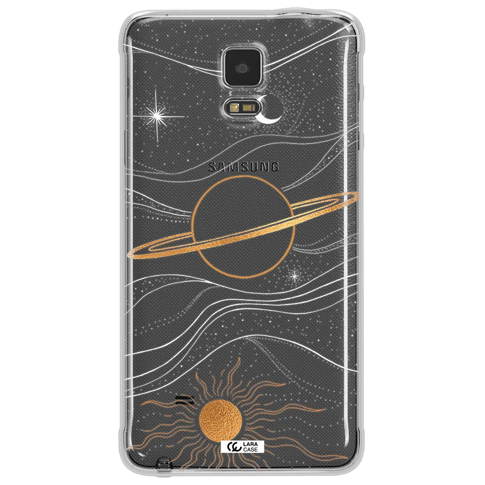 Saturn Samsung Note 4 Clear TPU Case