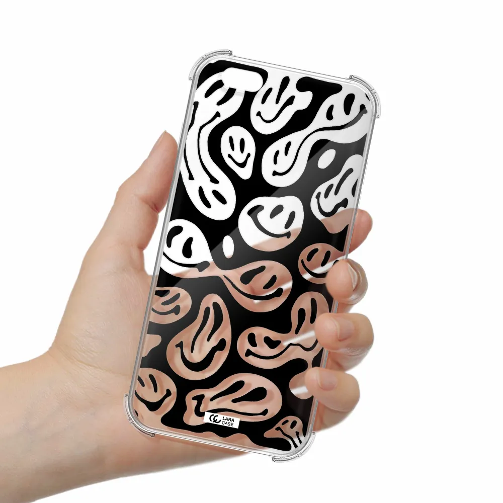 Smiley Faces Apple iPhone 6S Clear PC Case