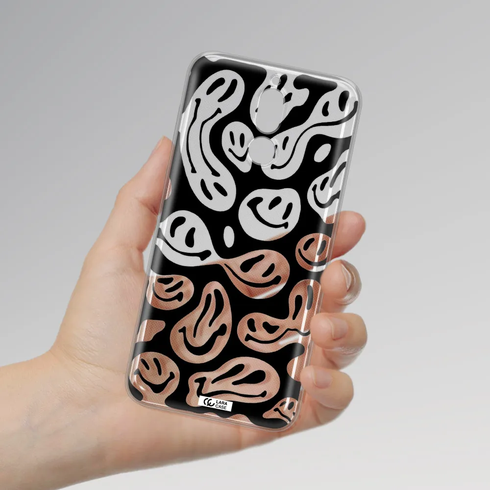 Smiley Faces Huawei Mate 10 Lite Clear TPU Case