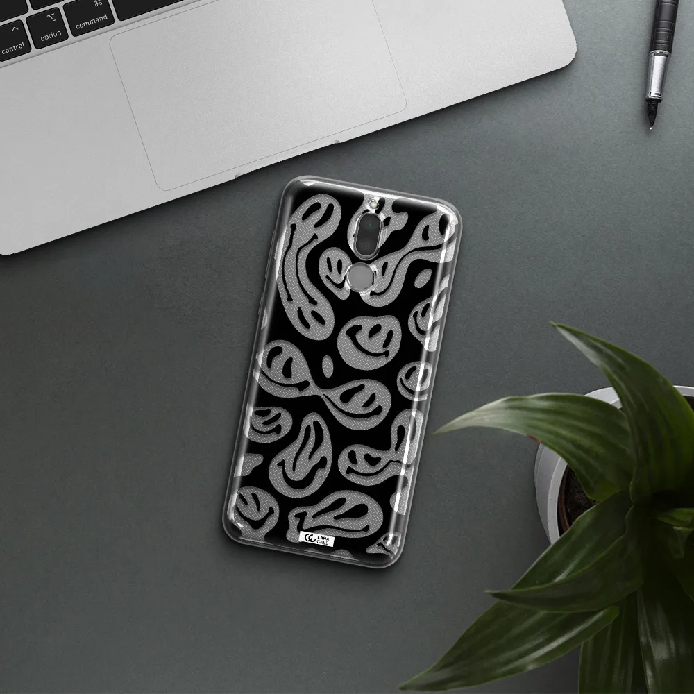 Smiley Faces Huawei Mate 10 Lite Clear TPU Case